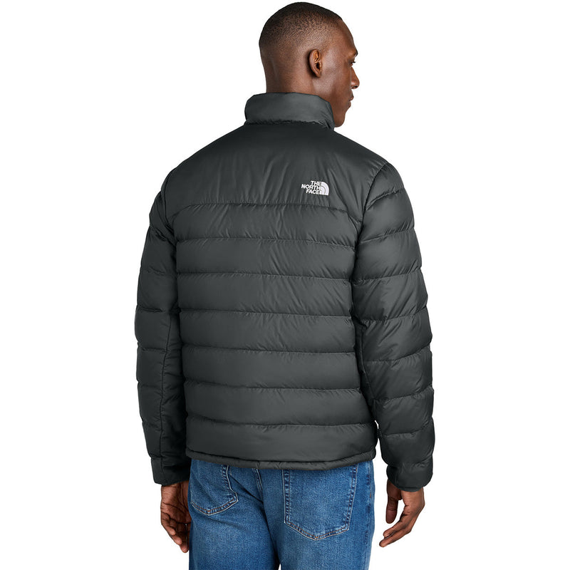 The North Face Black Stand-Collar Puffer Jacket with Zip Chest Pocket