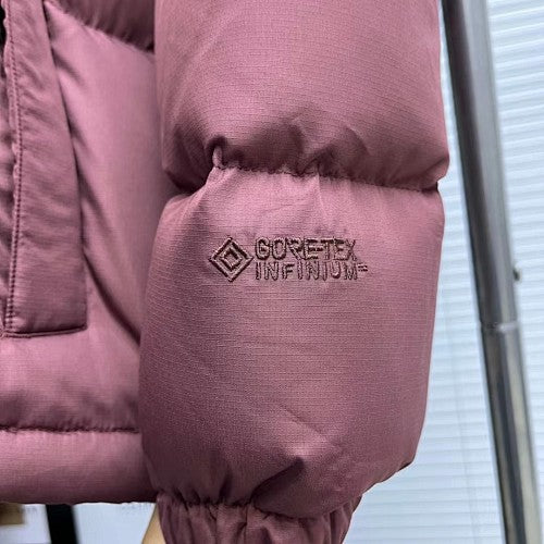 The North Face Dusty Mauve Hooded Quilted Puffer Jacket