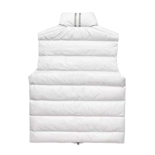 Canada Goose White Packable Quilted Puffer Vest