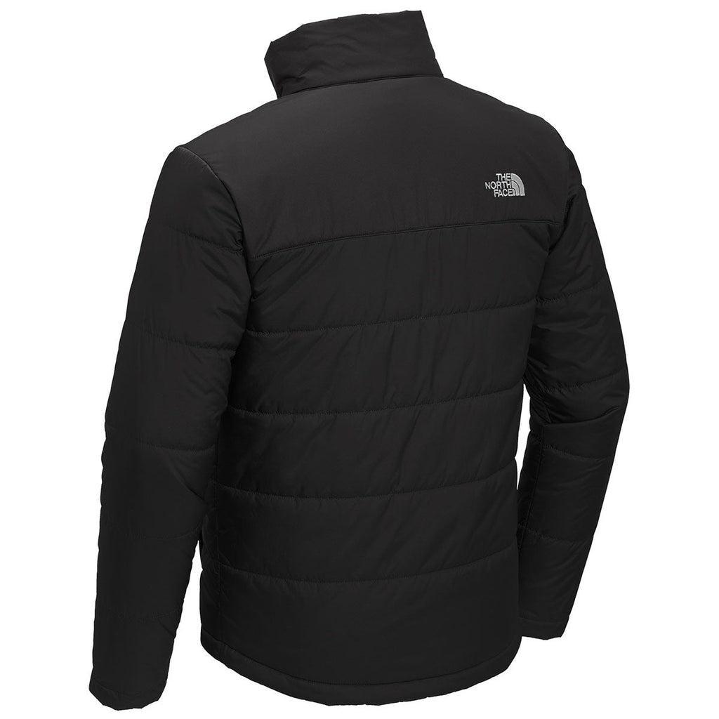 The North Face Black Quilted Stand-Collar Puffer Jacket