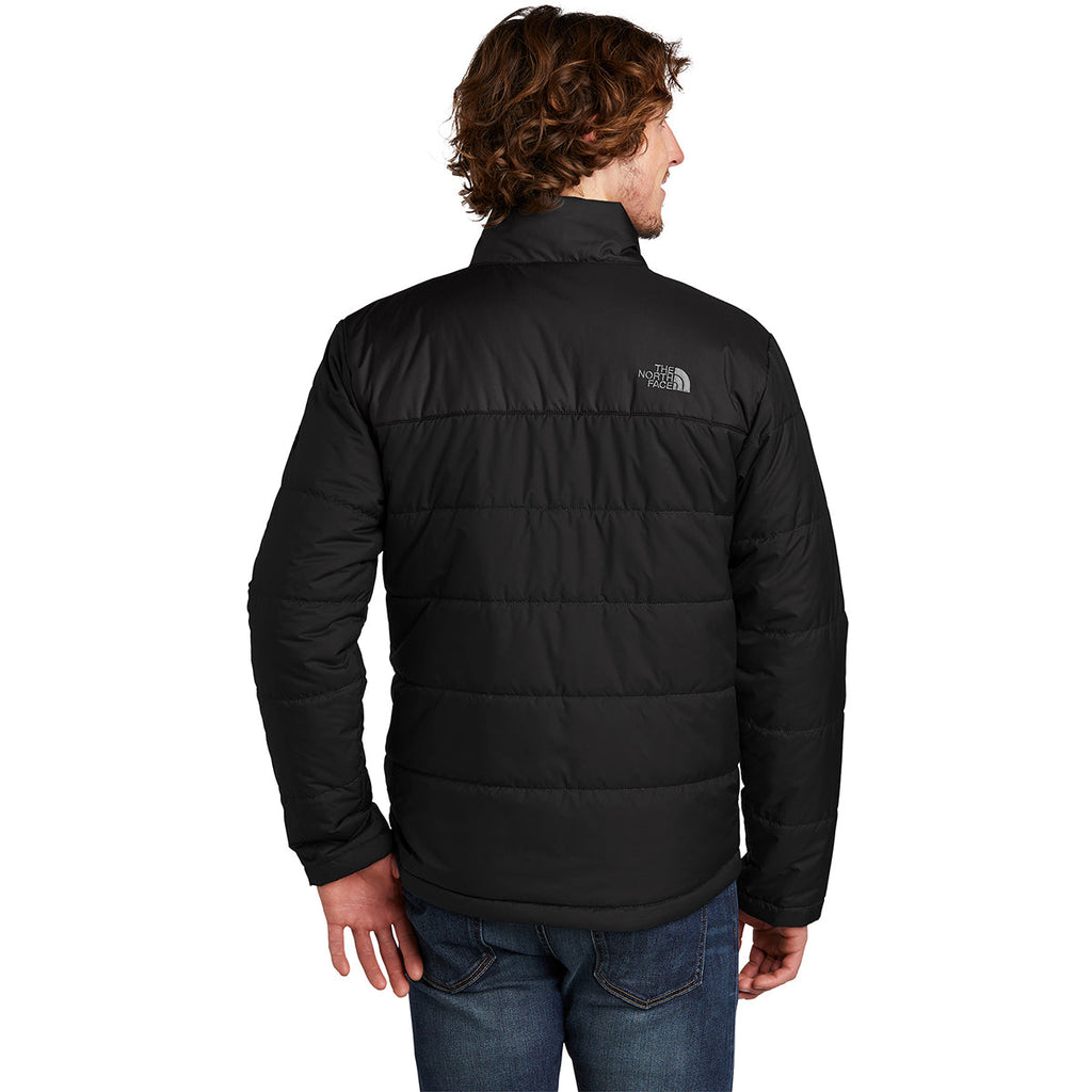 The North Face Black Quilted Stand-Collar Puffer Jacket
