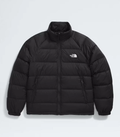 The North Face Black Stand-Collar Quilted Puffer Jacket