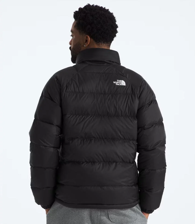 The North Face Black Stand-Collar Quilted Puffer Jacket