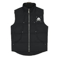 Moose Knuckles Black Matte Quilted Puffer Vest