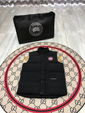 Canada Goose Black Classic Logo Quilted Puffer Vest